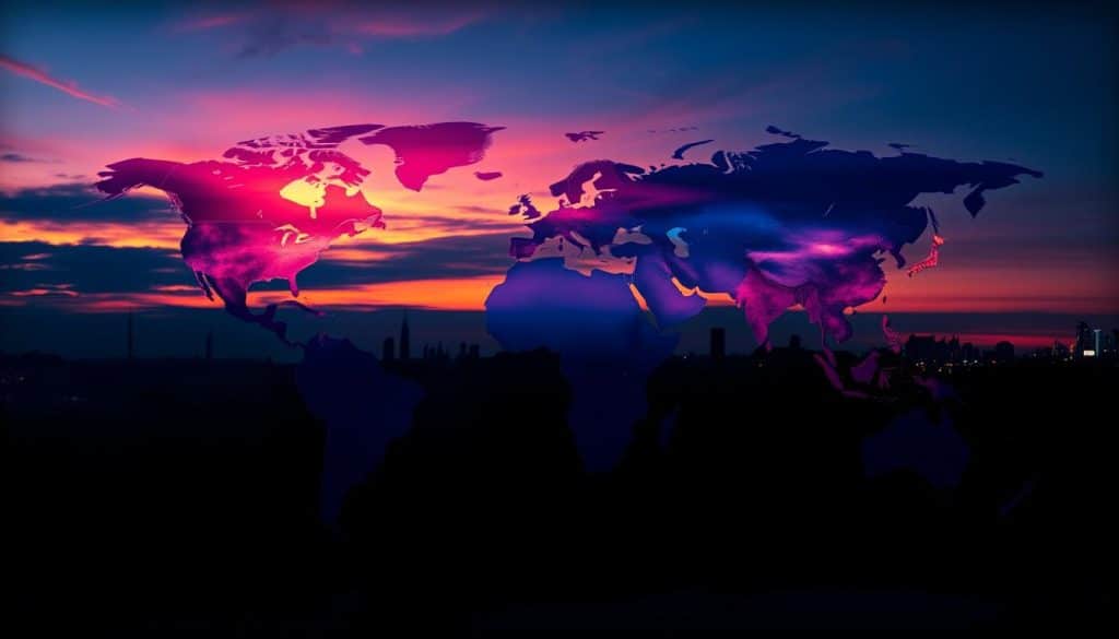 Geographic Location Darkness Variations Geographic Location Darkness Variations
