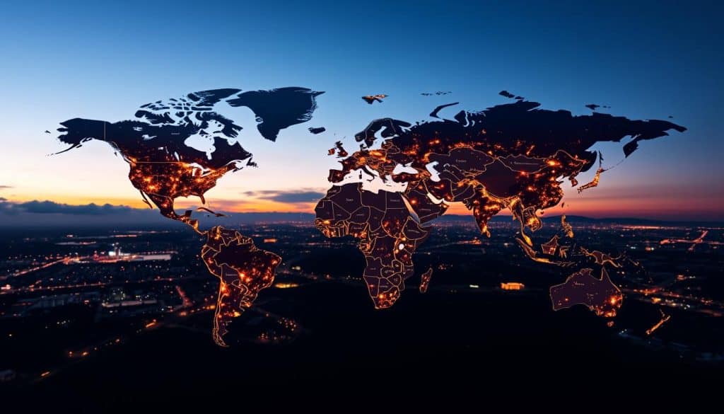Global Evening Times Across Time Zones Global Evening Times Across Time Zones