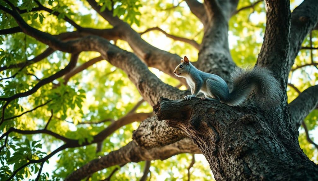 squirrel in a tree squirrel in a tree