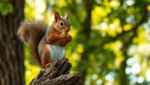 what do squirrels eat