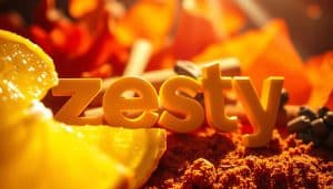 what does zesty mean