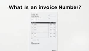 what is an invoice number